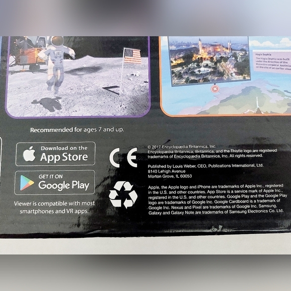 ENCYCLOPEDIA BRITANNICA Virtual Reality Exploration 6 Interactive Books Set - Picture 4 of 12